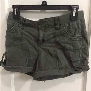 Army Green Short Cargo Shorts